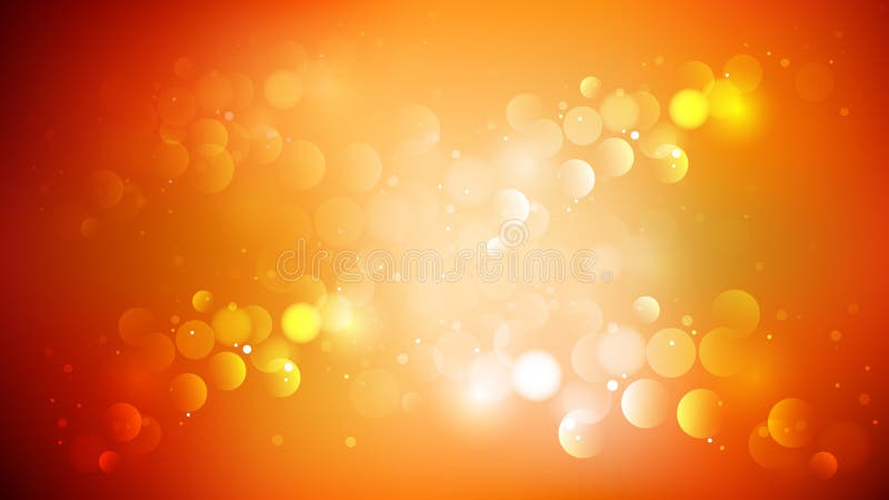 Red and Orange Blur Lights Background Design Stock Vector - Illustration of  blurred, lights: 165139442