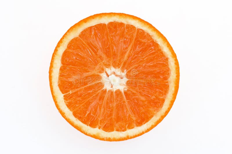 Red orange slince