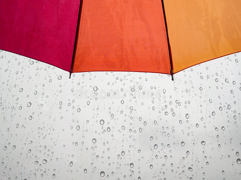 Red Orange Yellow Umbrella with Rain Water Drop in Background Stock Photo - Image of cold, pure: 119696474 Red Orange Yellow Umbrella with Rain Water Drop in Background Stock Photo - Image of cold, pure: 119696474