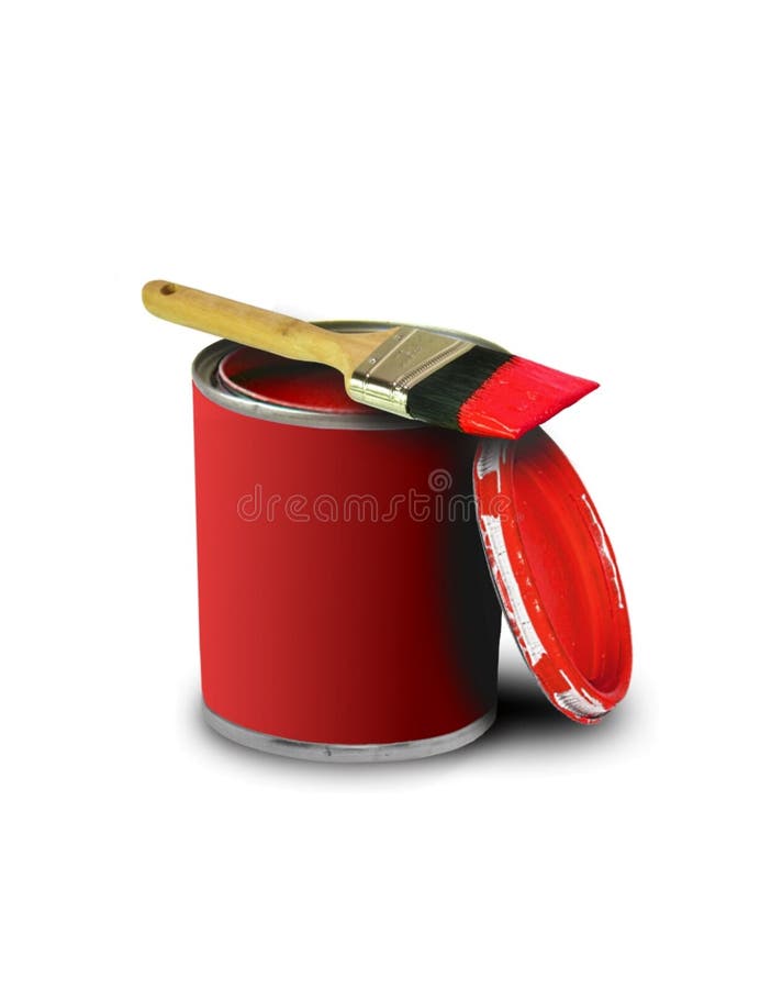 Red paint