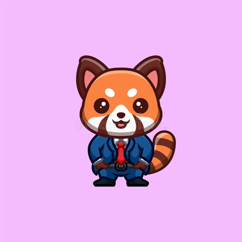 Red Panda Mascot Stock Illustrations – 930 Red Panda Mascot Stock ...