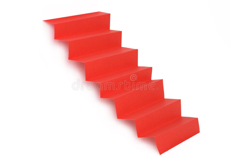 Red Paper Staircase