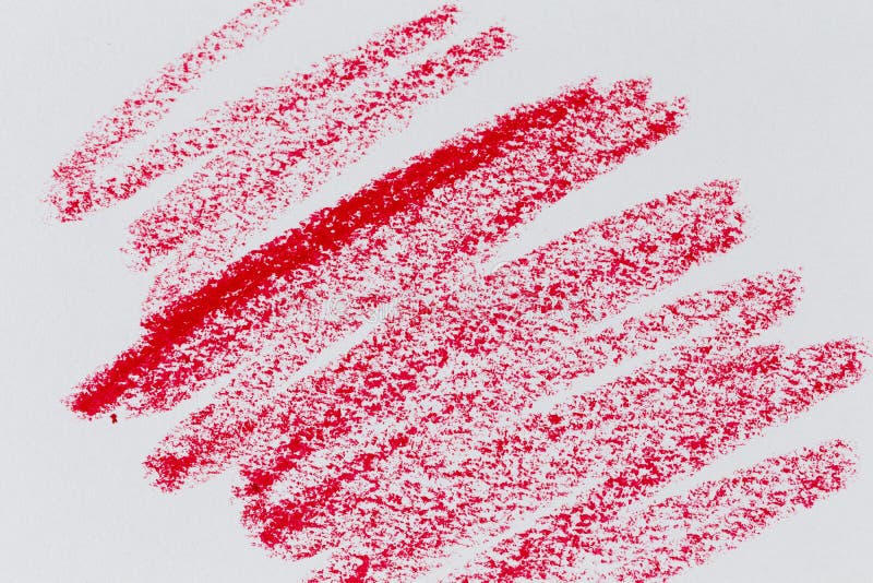 Red Pastel Drawing Paper Crayons Background Texture Stock Photo Image