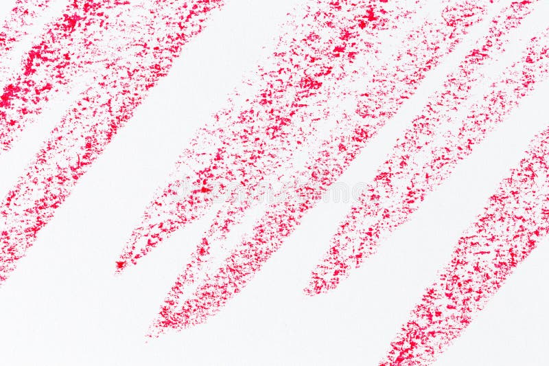 Red Pastel Drawing Paper Crayons Background Texture Stock Photo Image