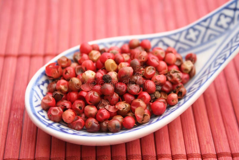 Red pepper seeds stock photo. Image of spices, spicy 37491438