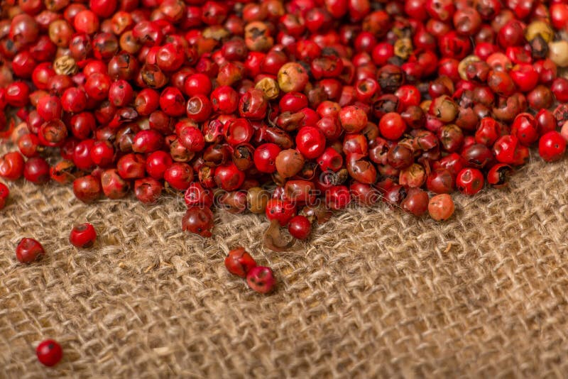 Red peppercorn stock image. Image of culture, corn, fragrant 61567045