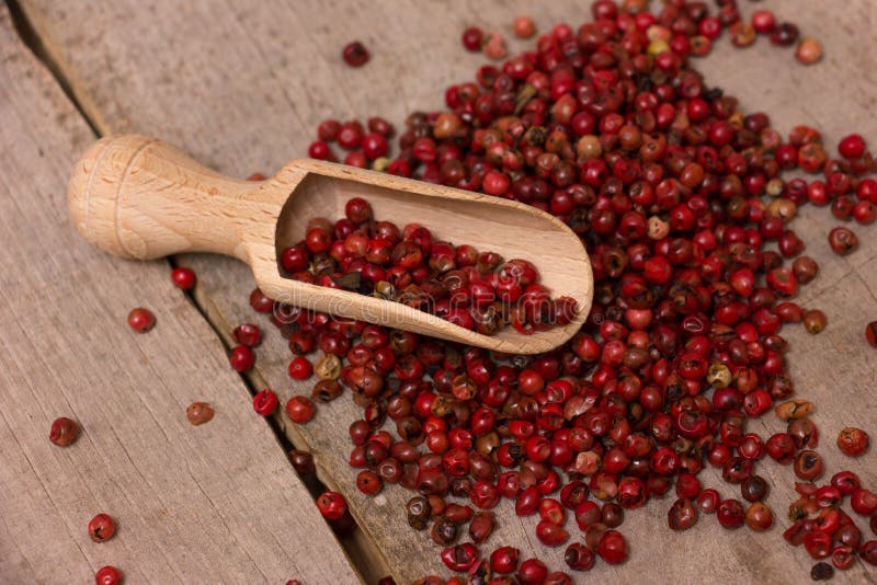 Red peppercorn stock photo. Image of culinary, background 65045714