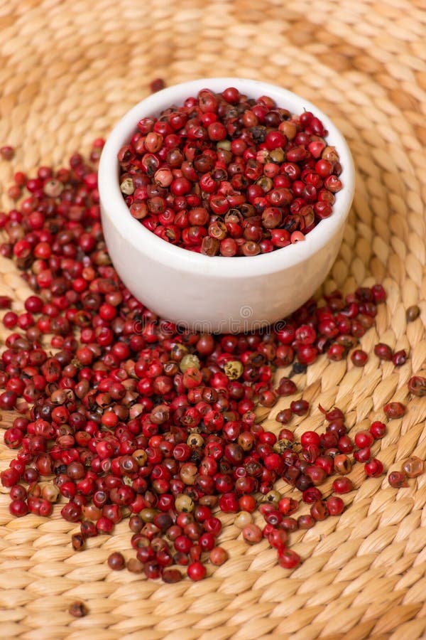 Red peppercorn stock photo. Image of cook, cuisine, colorful 61790380