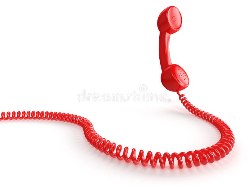 Red Phone royalty free illustration