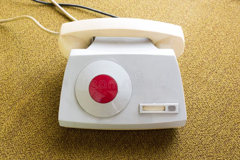 Red Phone hotline stock image. Image of equipment, technical - 57698743