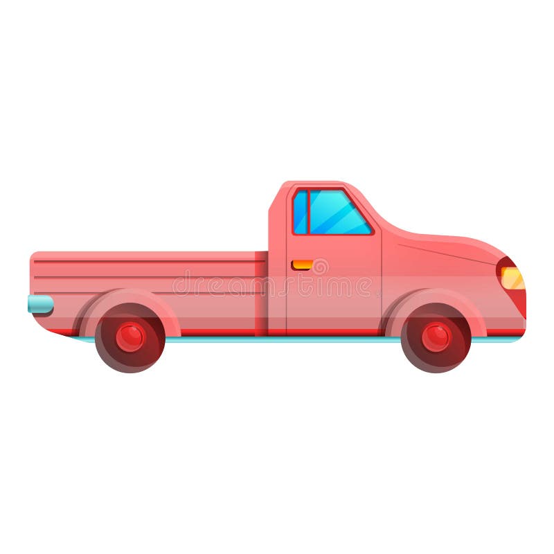 Red Pickup Icon, Cartoon Style Stock Vector - Illustration of side, power: 153528596 Red Pickup Icon, Cartoon Style Stock Vector - Illustration of side, power: 153528596