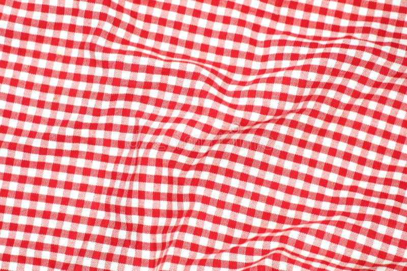 Red picnic cloth stock image. Image of menu, geometrical - 7680729