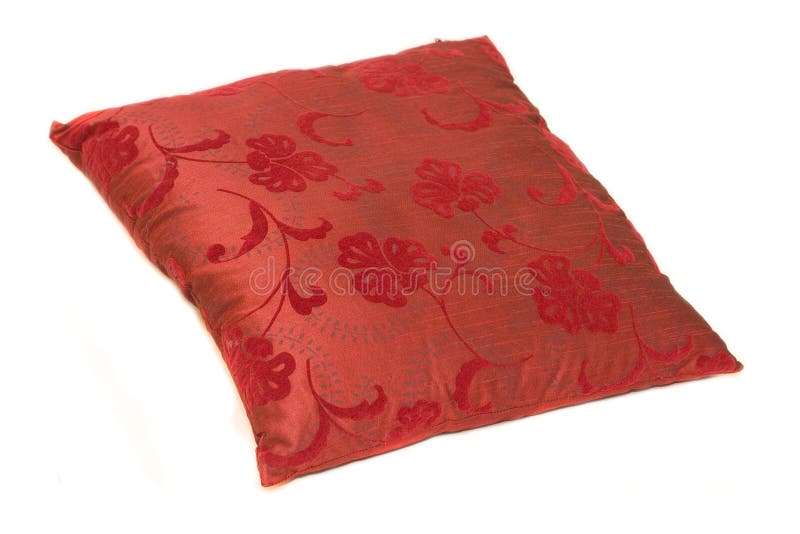 Decorative Pillows on Leather Sofa Stock Photo Image of sleep