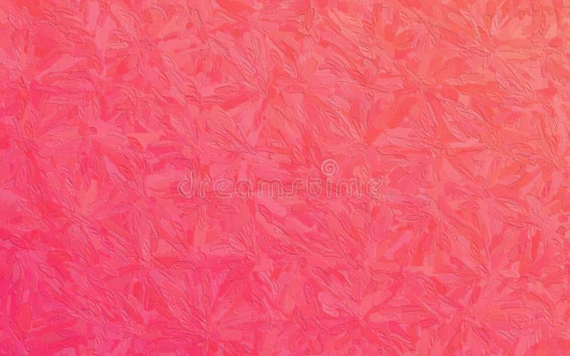 Red and pink Impasto with large brush strokes background illustration. royalty free stock photos