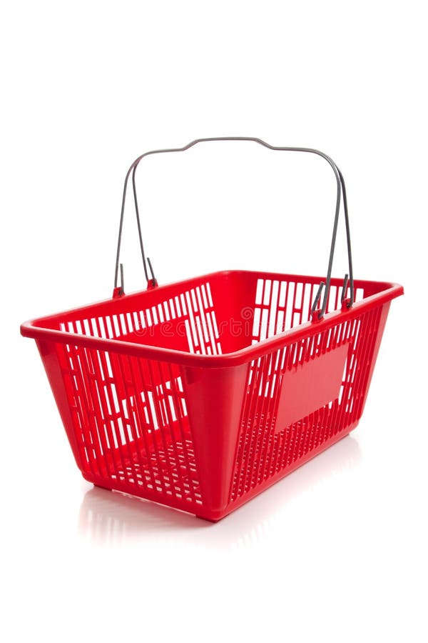 Toy shopping basket stock photo. Image of shop, market, concept 35686