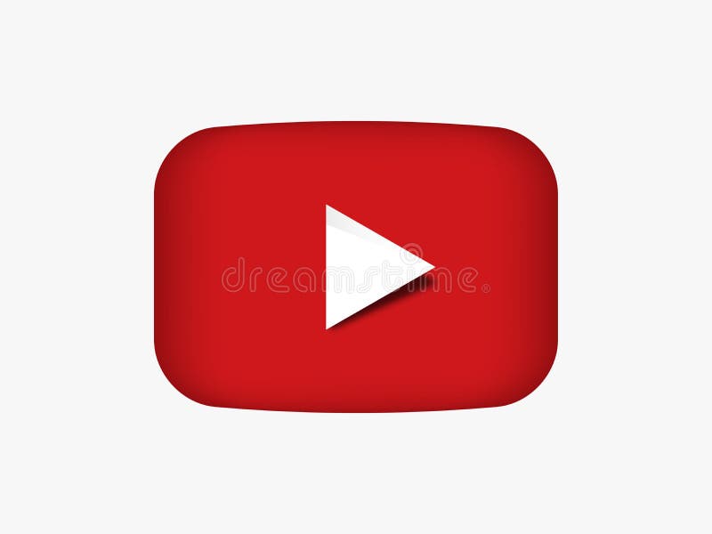 Play button click color icon Royalty Free Vector Image