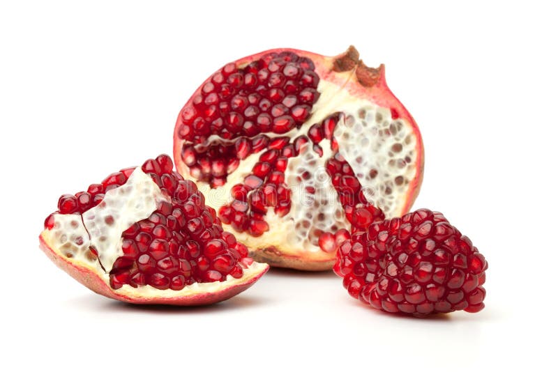 Red pomegranate fruit