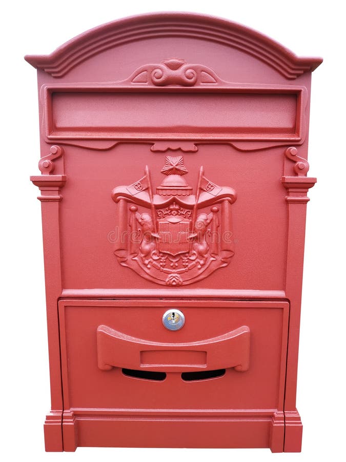 European Metal Mailbox Country Road Mailbox Architectural Mailboxes Wall-Mounted Mailbox,Post Box Color : White