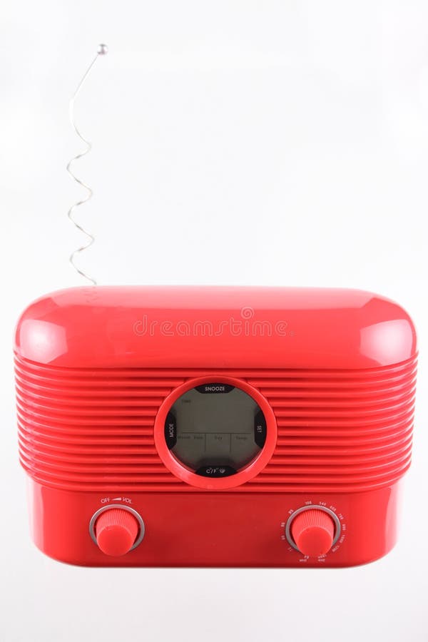 Red radio receiver