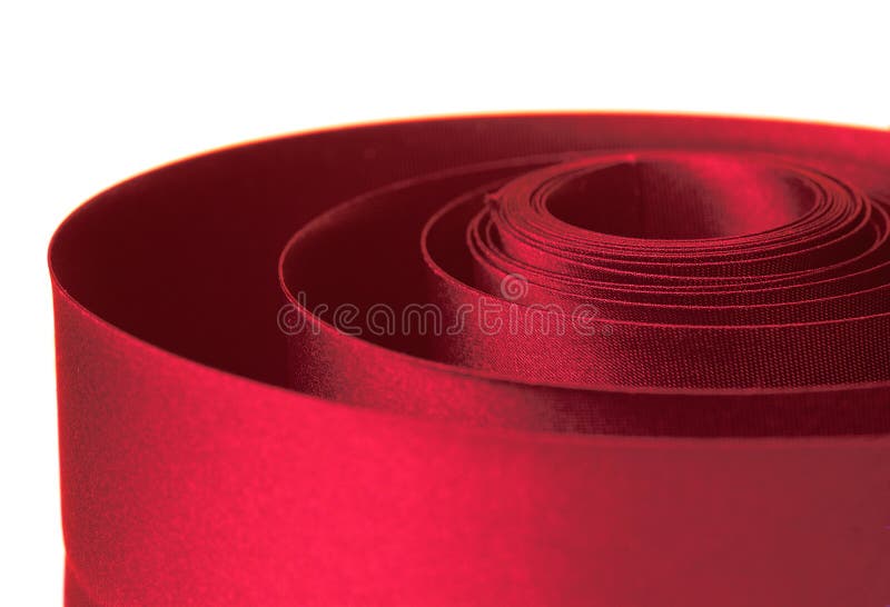 Red ribbon stock photo. Image of festive, knot, design 402440