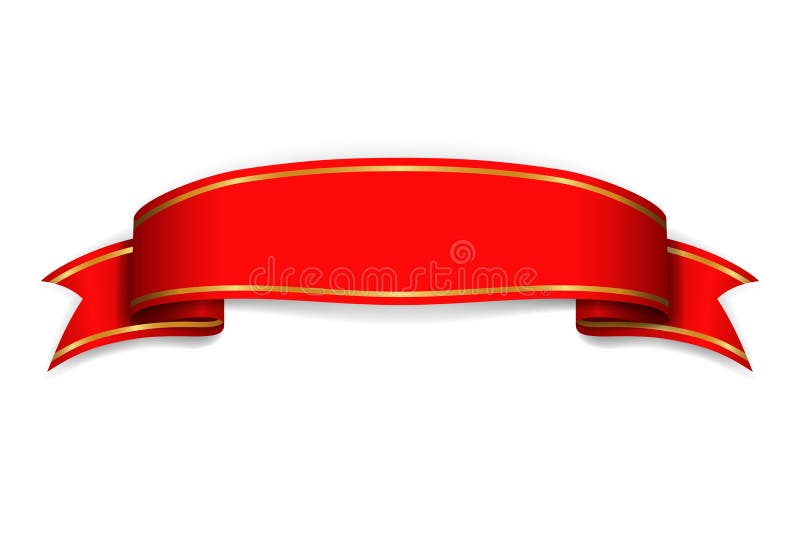 Premium Photo  Red silk ribbon isolated on white