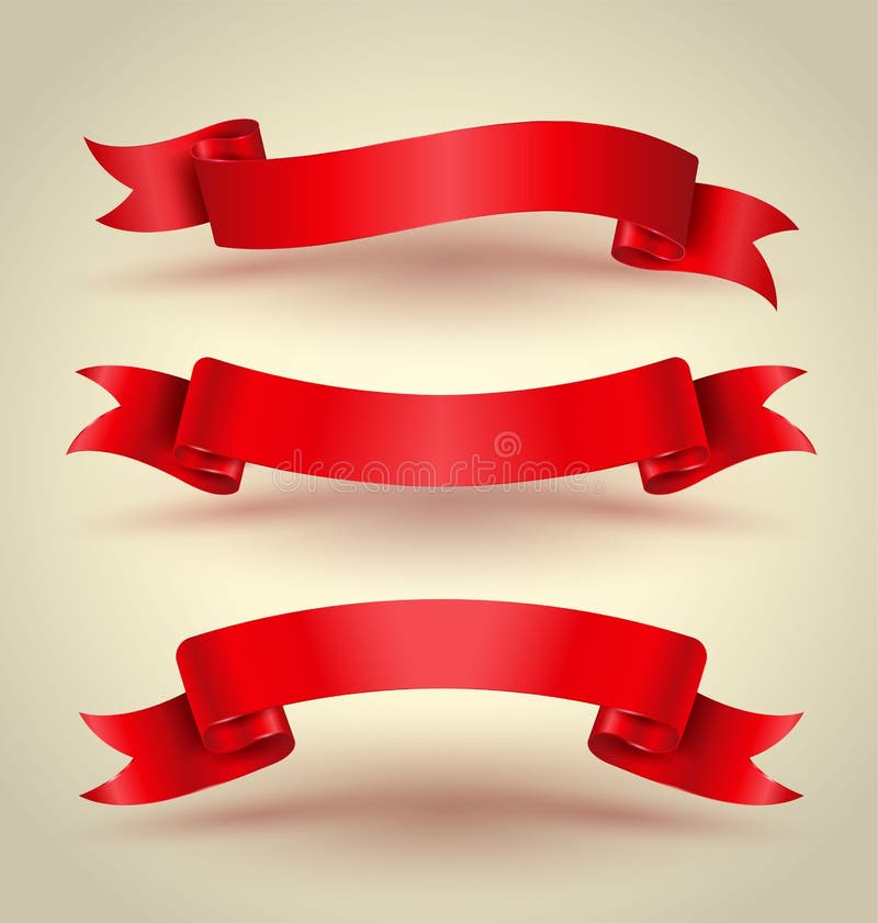 Red Ribbons Stock Illustrations – 41,530 Red Ribbons Stock Illustrations,  Vectors & Clipart - Dreamstime