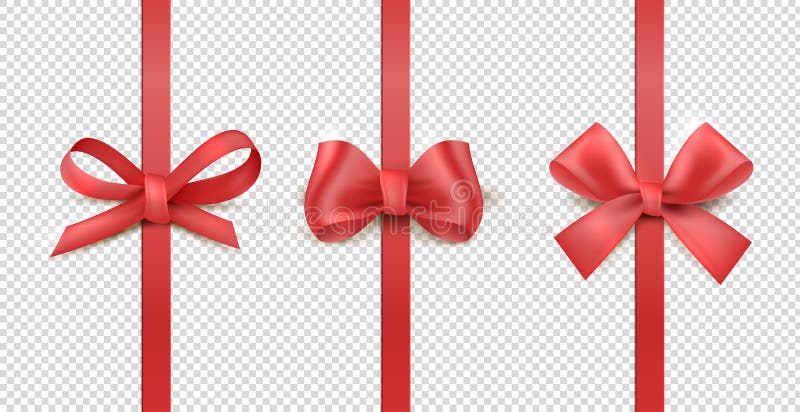 Christmas Ribbon Gift Wrapping, Red Christmas Satin Ribbon