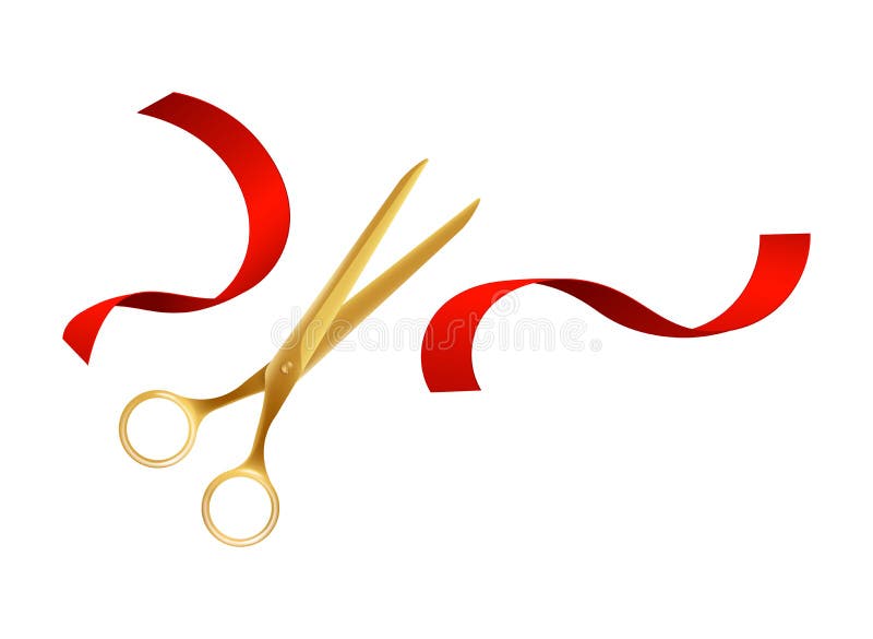 1,100+ Red Ribbon Scissors Stock Illustrations, Royalty-Free Vector  Graphics & Clip Art - iStock