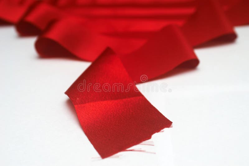 Red ribbon X