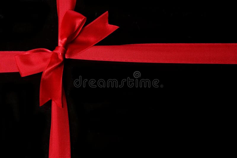 Red ribbon for your gift