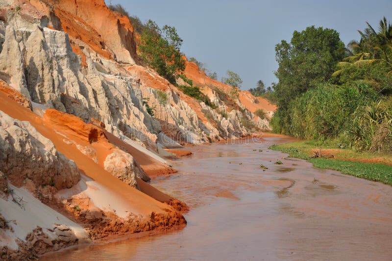 Ham Tien canyon near Mui Ne, Vietnam