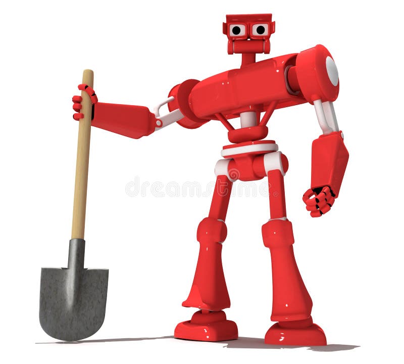 Red robot