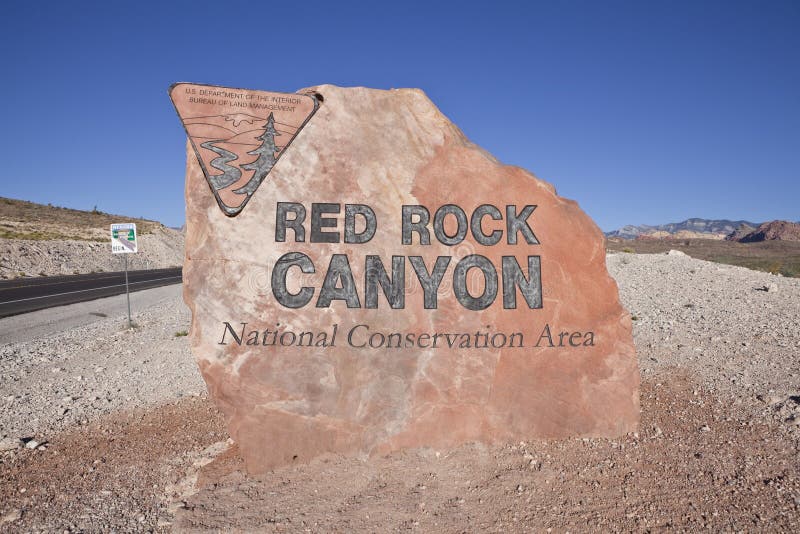 Red Rock Canyon National Conservation Area stock photos