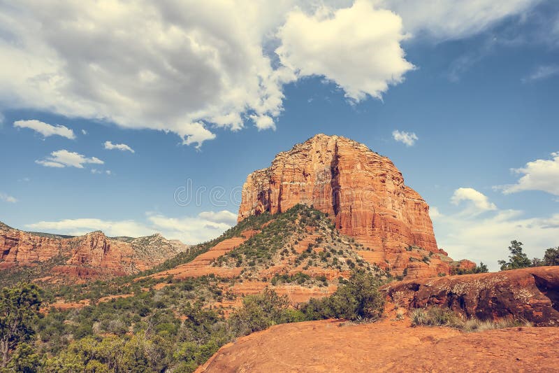 Red Rock Formation in Sedona, Arizona stock image Red Rock Formation in Sedona, Arizona stock image