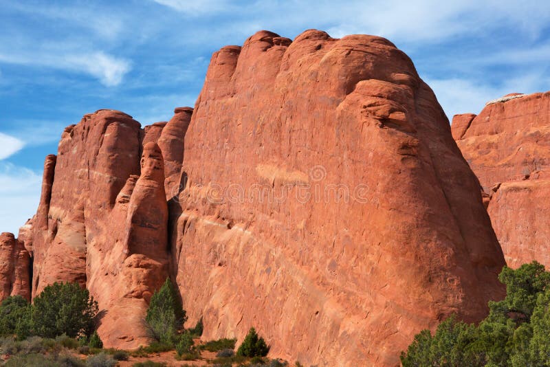 Red Rock Formations stock image. Image of earth, formations - 26563889