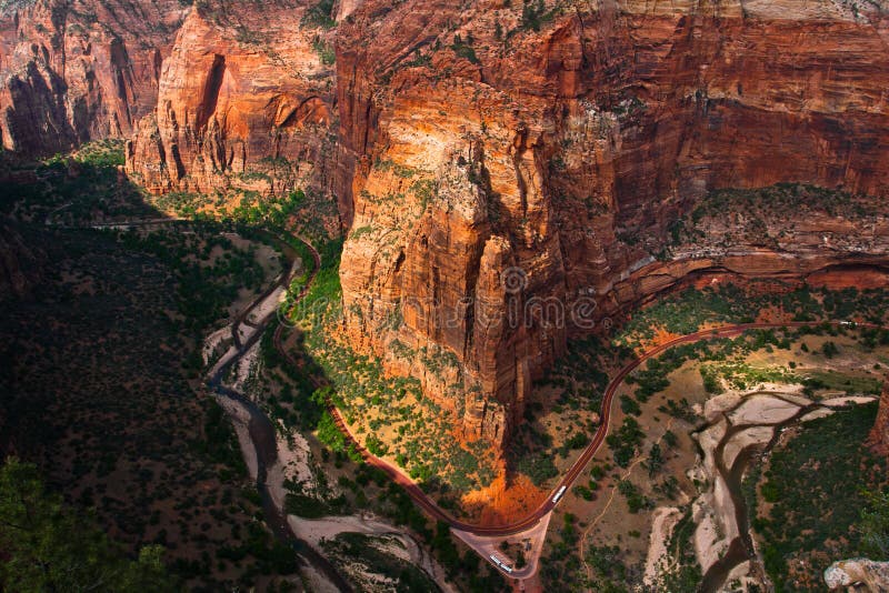 Red Rock Mountains in Zion National Park,Utah