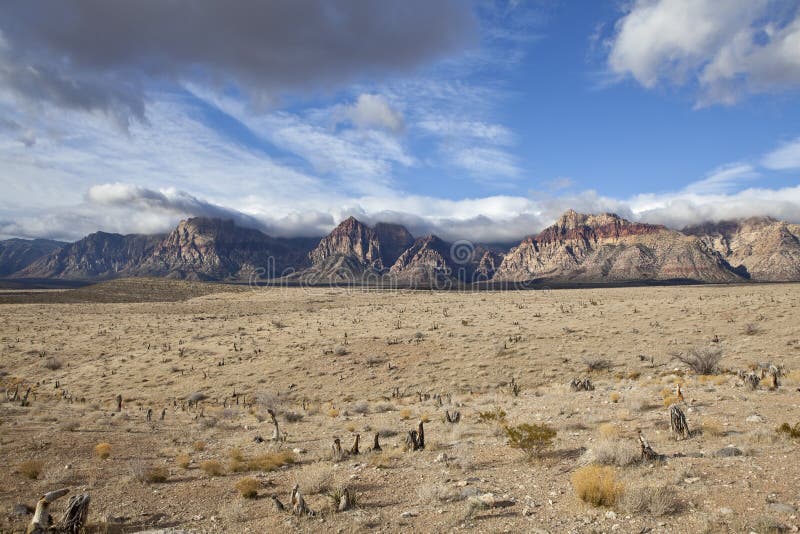 Red Rock Spring Storms stock photos