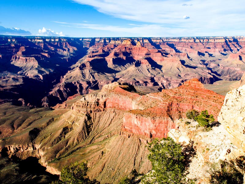 Red rocks of Grand Canyon of river Colorado, Arizona, USA