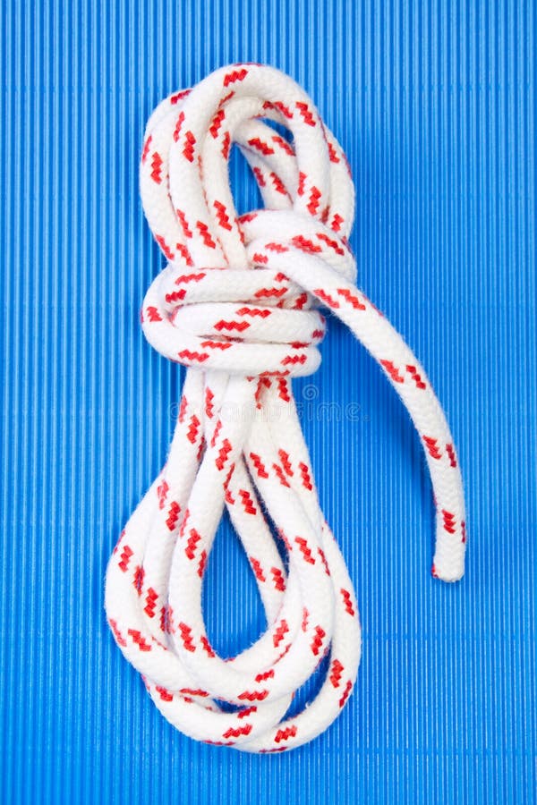 Red rope stock image. Image of decoration, white, concept 35320305
