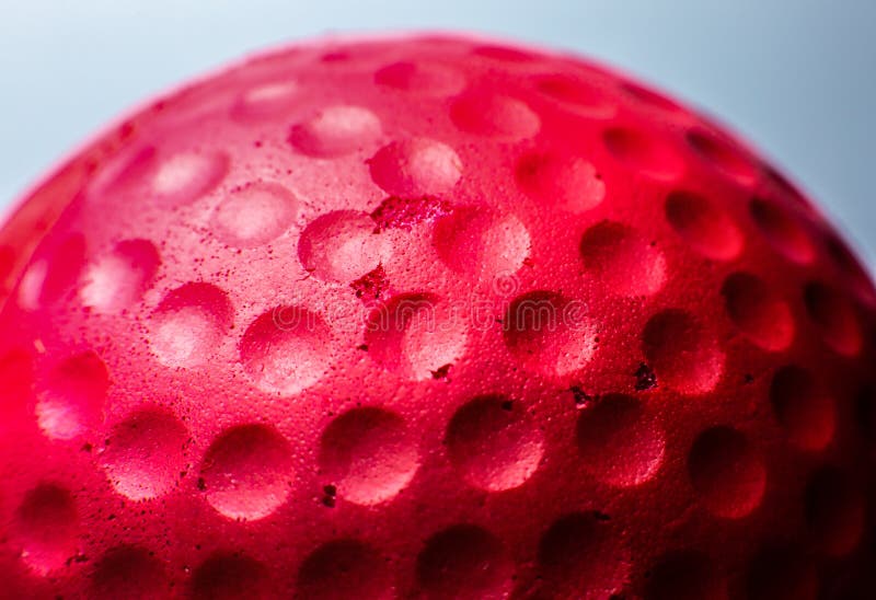 Red Rubber Ball Texture. Close Up Background Stock Photo Image of