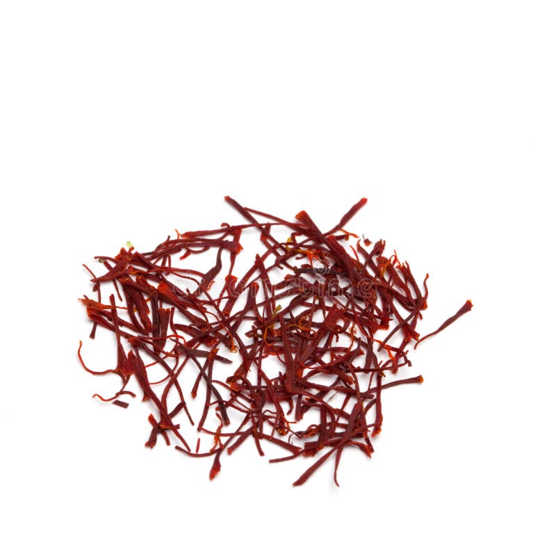 Red saffron stock photo. Image of wooden, spice, spices 30319954
