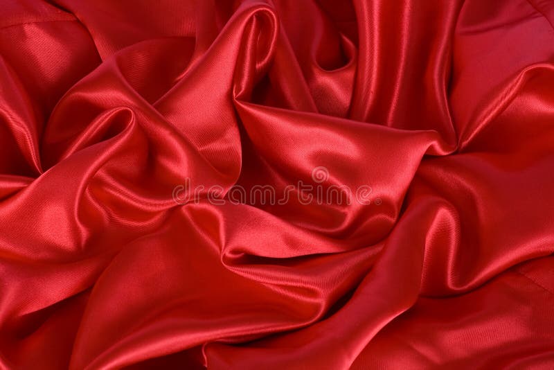 Red satin