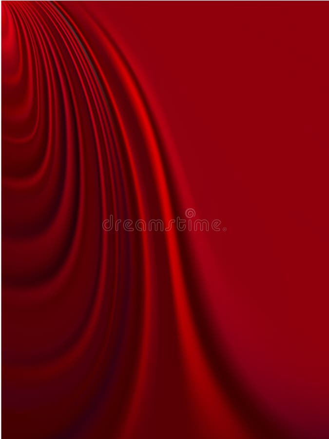 Red satin background