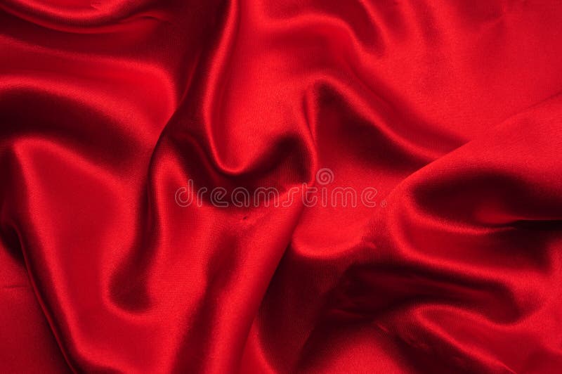 Red satin tissue