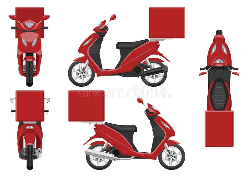 Download Delivery Bike Top Stock Illustrations 173 Delivery Bike Top Stock Illustrations Vectors Clipart Dreamstime