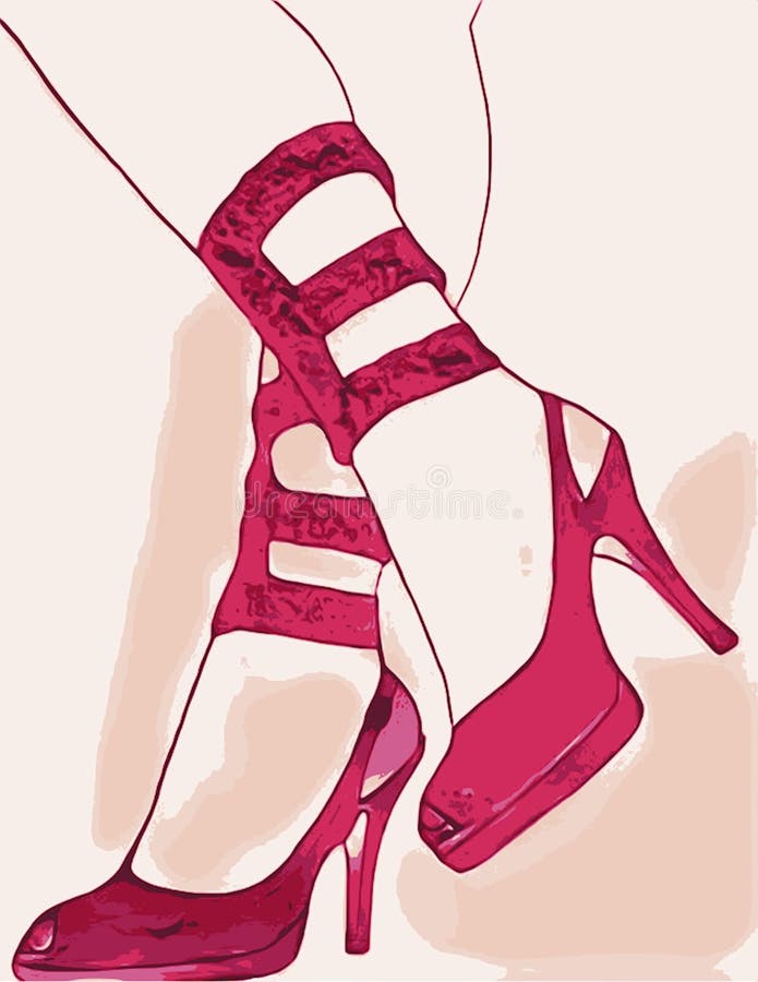 High Heel Silhouette Vector Images (over 4,300)