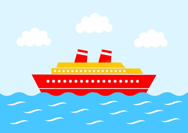 Red ship