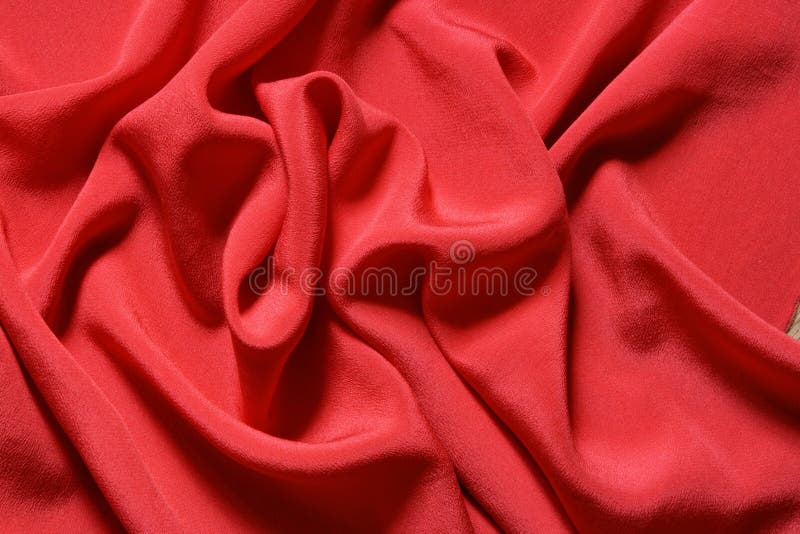 Red silk background