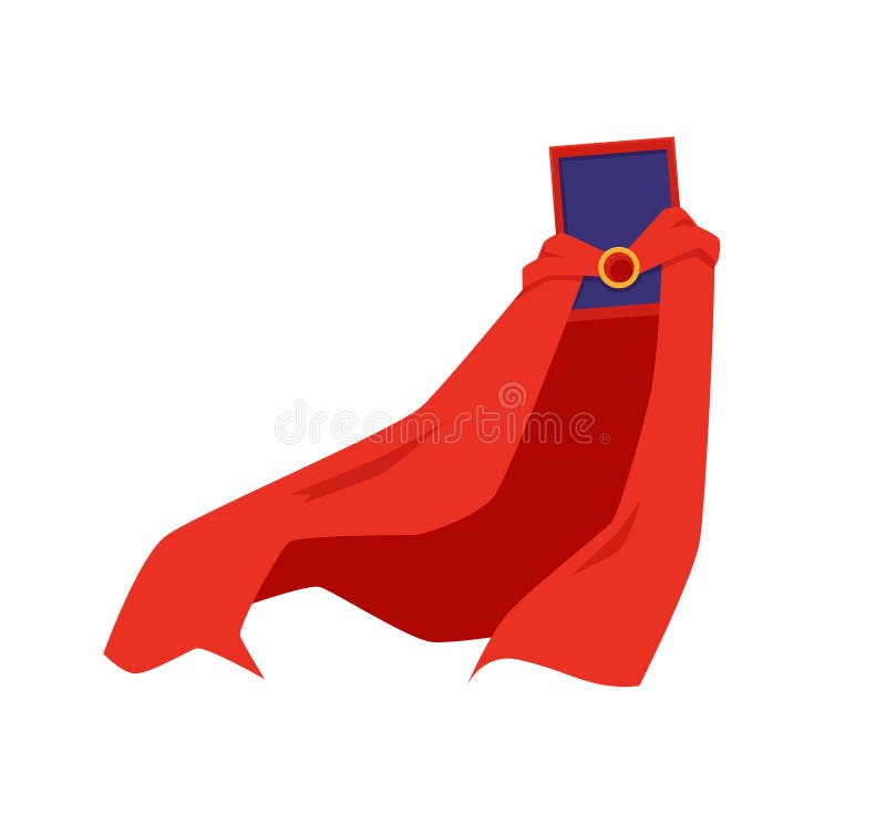 superhero cape clipart