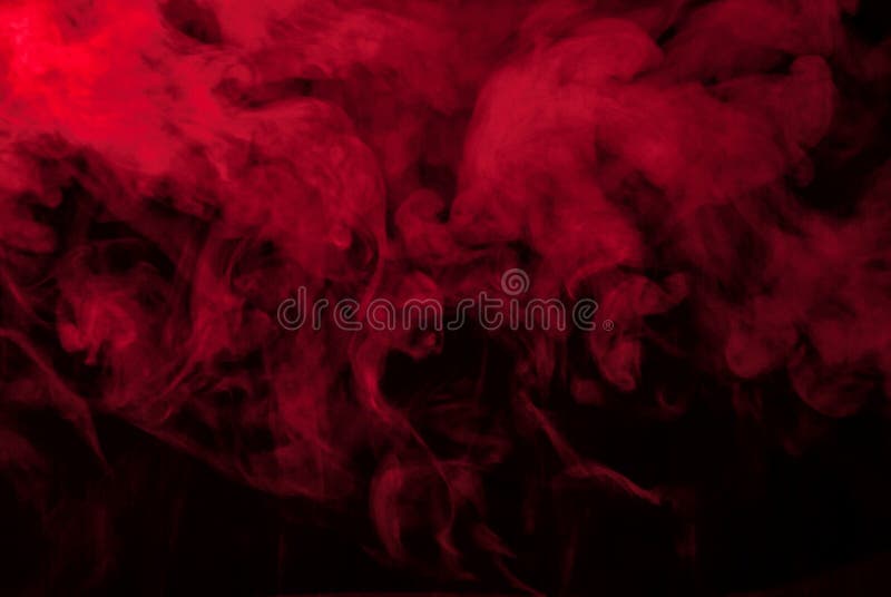 Red Smoke or Black Vapor for Wallpaper Stock Image - Image of mystic, copy:  135617633